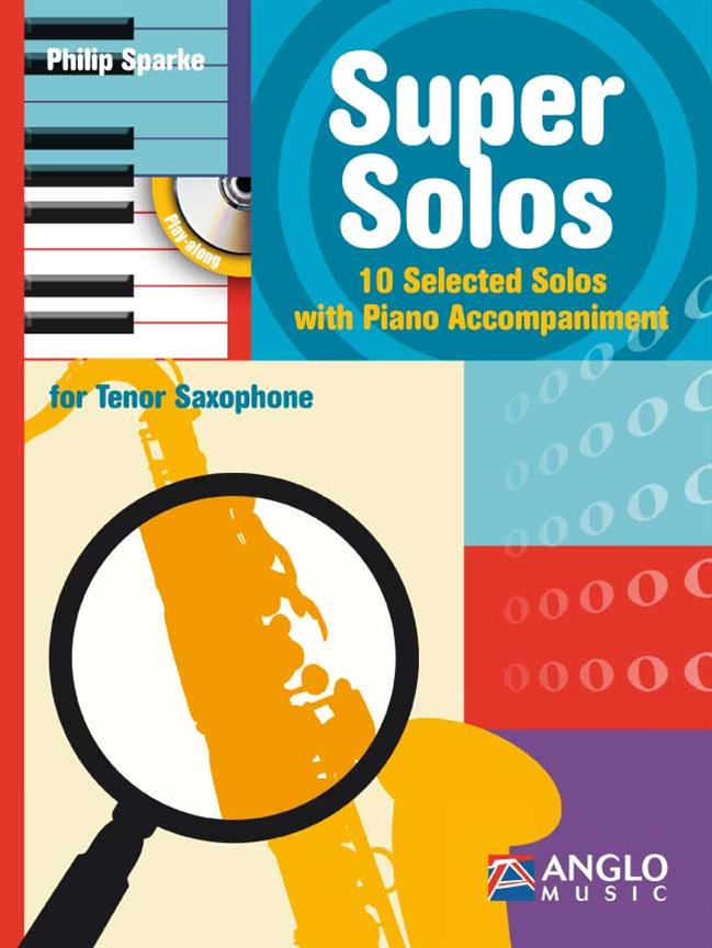 Super Solos - 10 Selected Solos with Piano Accompaniment - tenor saxofon a klavír